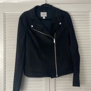 Old Navy Black Suede Jacket